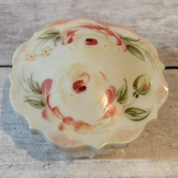 Vintage Floral Powder‎ Vanity Case - Picture 1 of 3